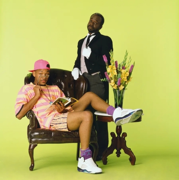 OG Grape Jordan 5 "Fresh Prince" - Picture 3 of 10